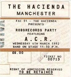 Hacienda ticket